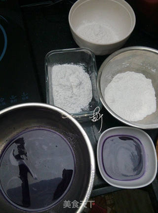 渐变色紫晶虾饺的做法步骤:9