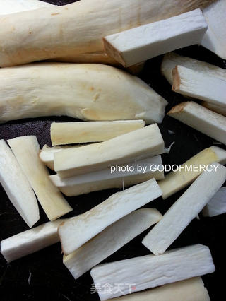 简单食材打造曼妙小狐仙=战胜脂肪鸡脯肉烩杏鲍菇 的做法步骤:7