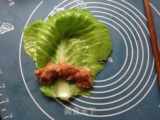 包菜肉卷的做法步骤:7