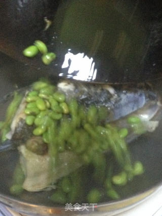 豆腐炖鱼头的做法步骤:6