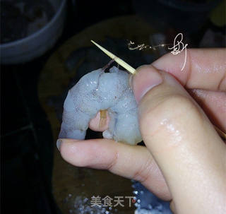渐变色紫晶虾饺的做法步骤:2