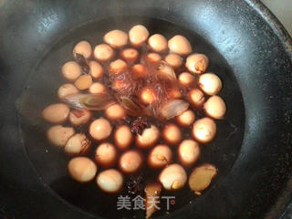 啤酒鹌鹑蛋的做法步骤:7