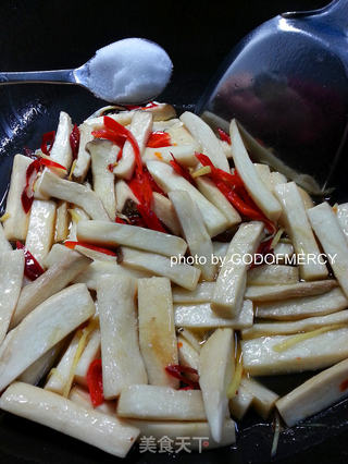 简单食材打造曼妙小狐仙=战胜脂肪鸡脯肉烩杏鲍菇 的做法步骤:14
