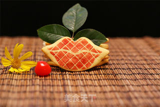 红唇印花饼干的做法步骤:10