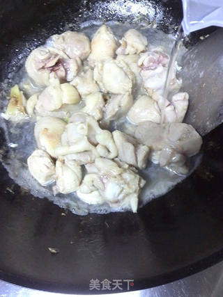 红咖喱土豆鸡腿的做法步骤:7