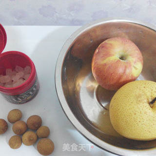 #苹果雪梨桂圆汤——止咳润肺又润燥的做法图解2