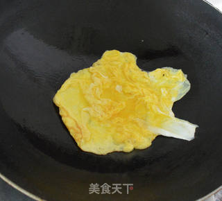 香葱蛋炒饭的做法步骤:3