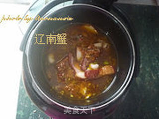 腊肉炖猪手的做法步骤:11