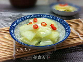 自制酸辣爽脆木瓜片的做法步骤：12