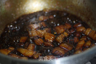 木瓜红烧肉的做法步骤:10