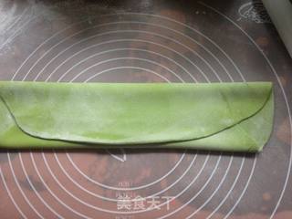 肉丝菠菜面的做法步骤:6