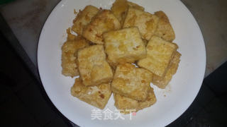 #家常的滋味（一）——脆皮炸豆腐的做法图解9