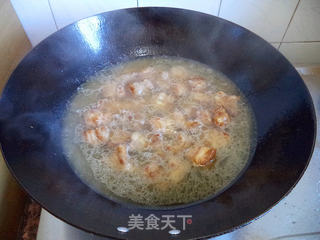 豌豆焖排骨的做法步骤:4
