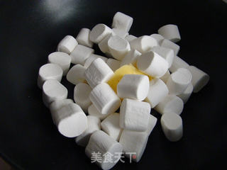 花生牛轧糖（棉花糖版）的做法步骤：3