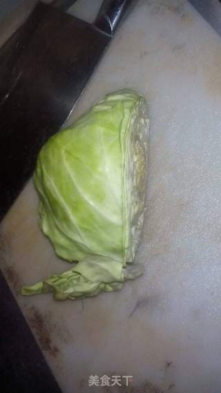 #家常的滋味（三）——辣炝卷心菜的做法图解2