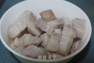 #木瓜红烧肉的做法图解5