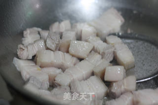 #木瓜红烧肉的做法图解7