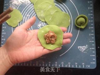 菠菜水饺的做法步骤:10
