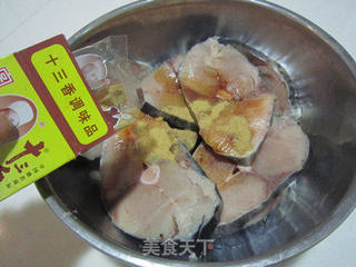 美汁美味熏鲅鱼的做法步骤:4