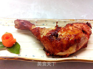 南乳烤鸡腿的做法步骤:9