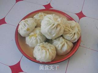 胡萝卜猪肉馅包子的做法步骤:11