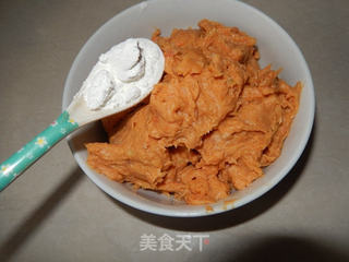 胡萝卜肉饼的做法步骤:6