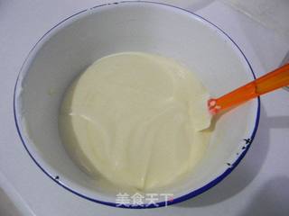 黑芝麻蛋糕卷的做法步骤:6