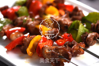 烤羊肉串的做法步骤:5