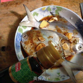 清蒸白鲳鱼的做法步骤:10