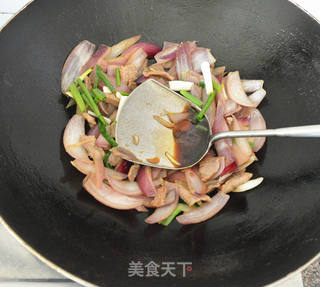 洋葱炒肉片的做法步骤:8