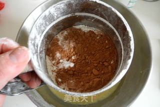 可可椰蓉迷你蛋糕的做法步骤:5