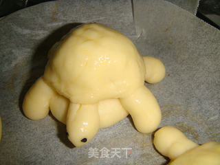 莲蓉乌龟包的做法步骤:11