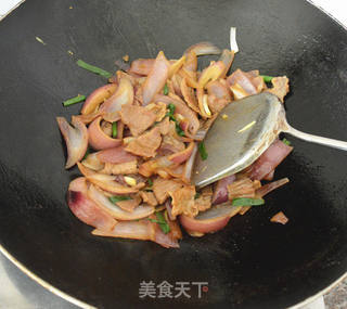 洋葱炒肉片的做法步骤:9