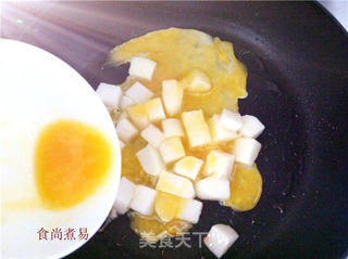 鸡蛋年糕的做法步骤:4