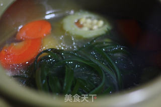 海带玉米排骨汤的做法步骤:7