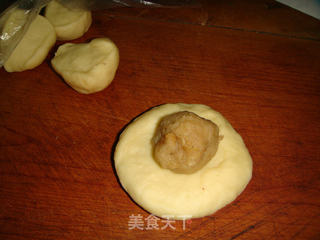 莲蓉乌龟包的做法步骤:7