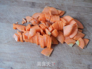 胡萝卜肉饼的做法步骤:3