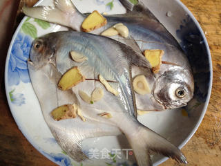 清蒸白鲳鱼的做法步骤:6
