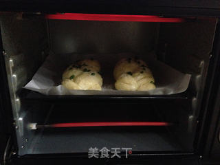 葱香芝士辫子面包的做法步骤:17