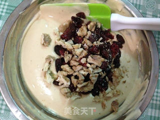 黑糖果干戚风蛋糕的做法步骤:9