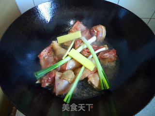莲藕焖鸡块的做法步骤:3