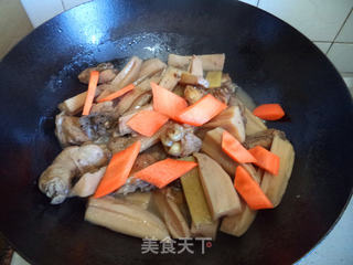 莲藕焖鸡块的做法步骤:8