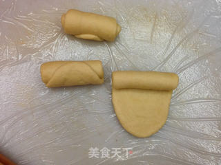 葱香芝士辫子面包的做法步骤:9