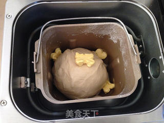 葱香芝士辫子面包的做法步骤:3