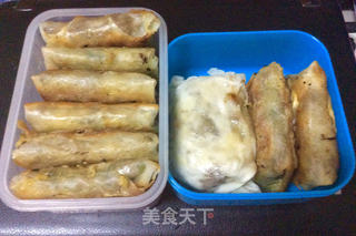 蔬菜春卷~便当的做法步骤:6