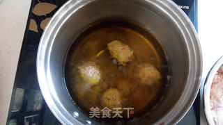 红烧肉丸子的做法步骤:5