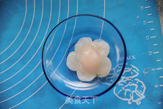 【水晶梅花虾饺】的做法步骤:7