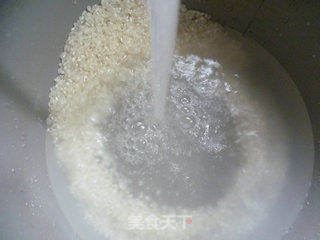腊鸡腿蚕豆饭的做法步骤:4