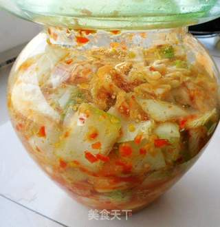 辣白菜的做法步骤:4