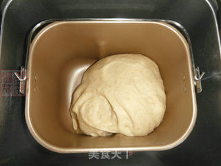 燕麦豆沙排包的做法步骤:5